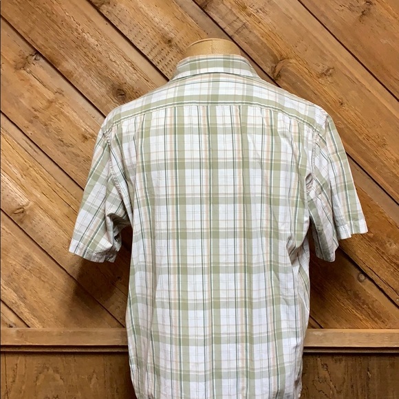 Timberland short sleeve button down shirt L - Picture 2 of 4